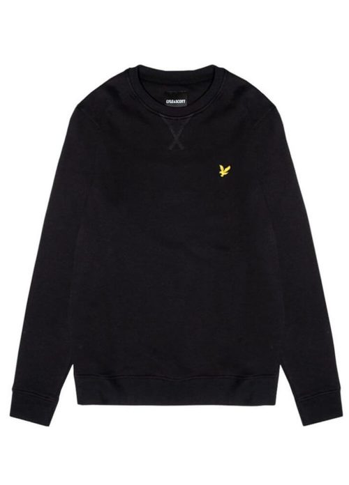 Brushed Back Crew Neck Sweater
