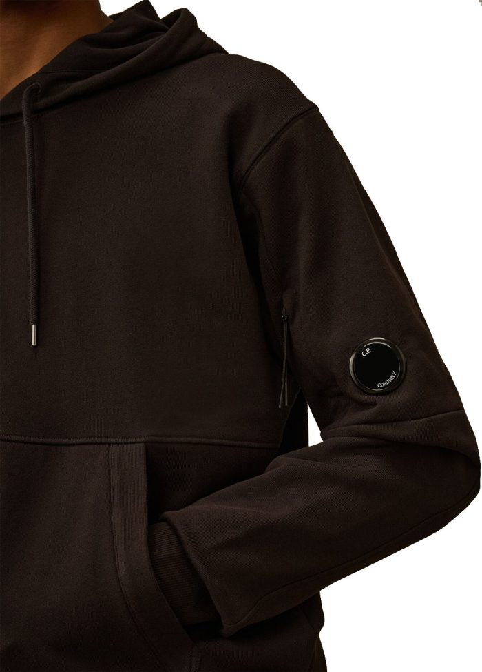 Diagonal Raised Fleece Hooded Lens Sweatshirt - immagine 3