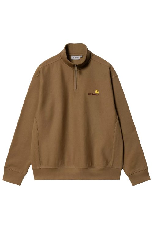 Half Zip American Script Sweatshirt