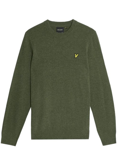 Lambswool Blend Crew Neck Jumper
